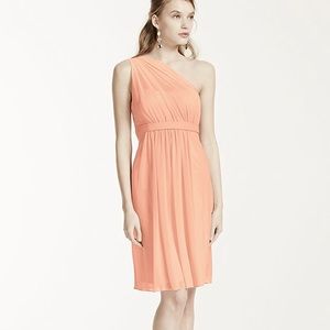 David’s bridal bridesmaid dress Bellini size 6